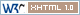 Page valide aux normes XHTML 1.1